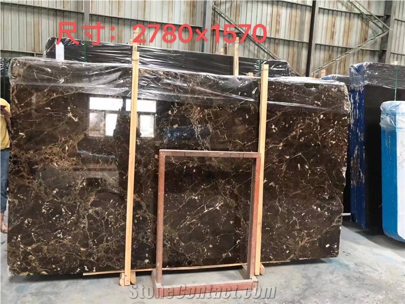 Imported Dark Emperador Marble Slabs & Tiles