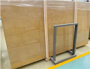 Luxurious Karen Gold Marble Slabs For Walling Decoration