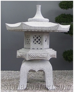 New Design Of Carving Garden Japanese Granite Lanterns