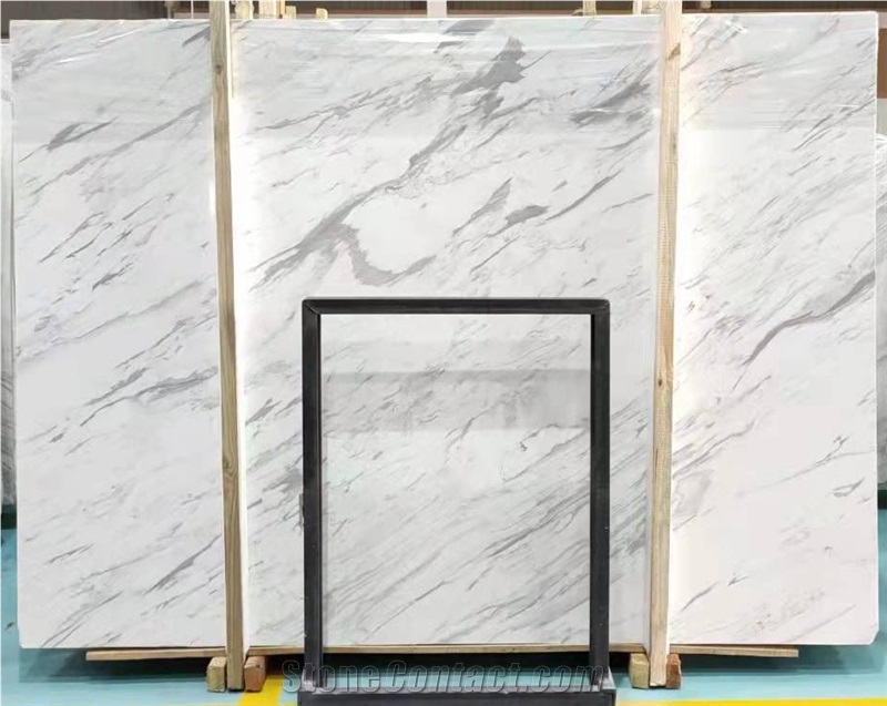 Old Quarry Volakas Spider White Marble Slabs & Tiles