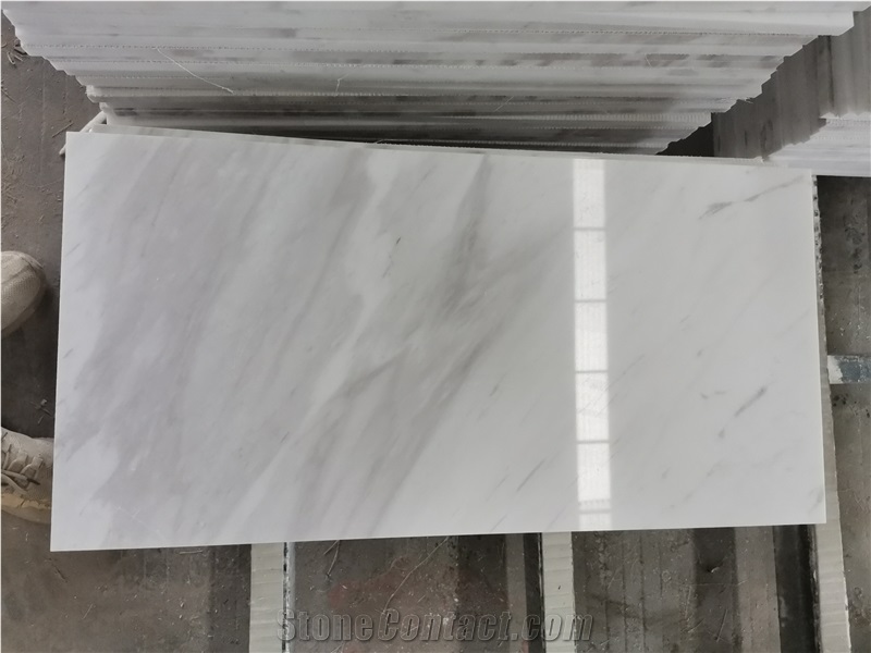 Old Quarry Volakas Spider White Marble Slabs & Tiles