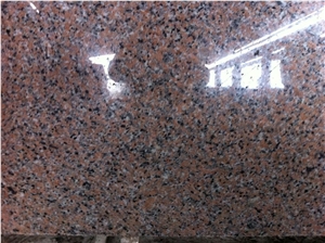 Pink Granite Chinese Red Stone Customized Surface Color