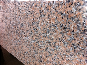 Pink Granite Chinese Red Stone Customized Surface Color