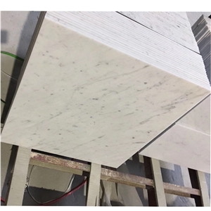 Stone Polished Bianco Carrara White Marble Tiles