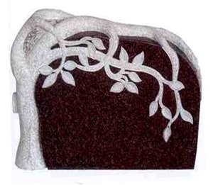 Tree Design Tombstones And Monuments With Top Quality