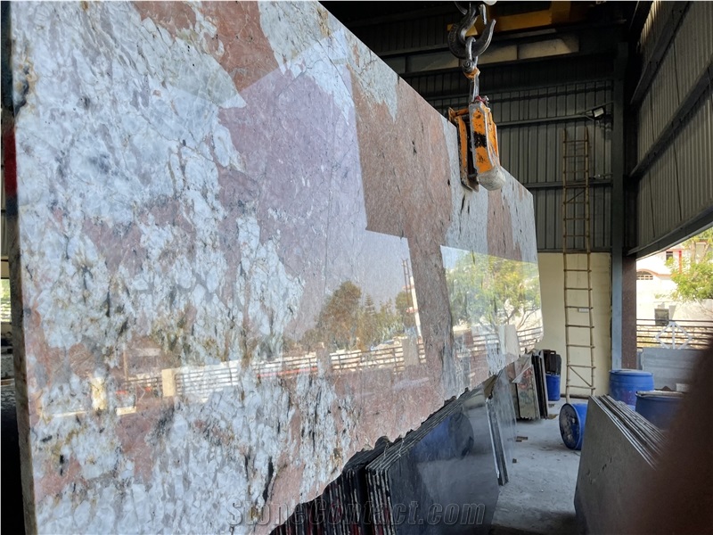 Alaska Pink Granite Slabs