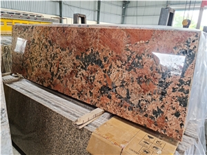 Alaska Red Granite Slabs