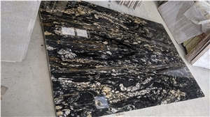 Titanium Black Granite Slabs