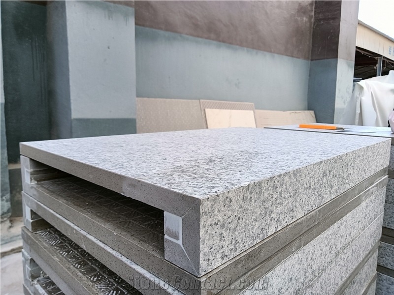 White Granite Looking Porcelain Coping