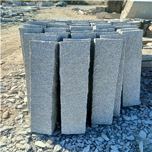 G603 Grey Granite Split Palisade Fence Post Garden Paving