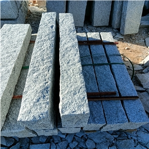 G603 Grey Granite Split Palisade Fence Post Garden Paving