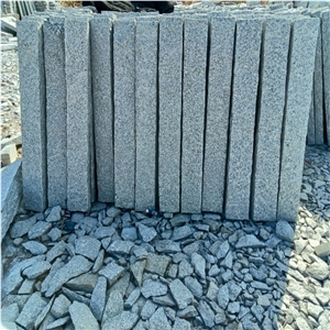 G603 Grey Granite Split Palisade Fence Post Garden Paving