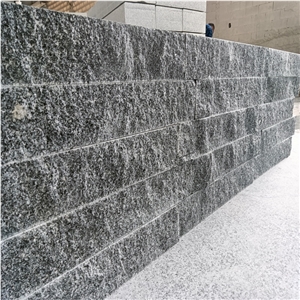 G654 Dark Grey Granite Split Wall Stone