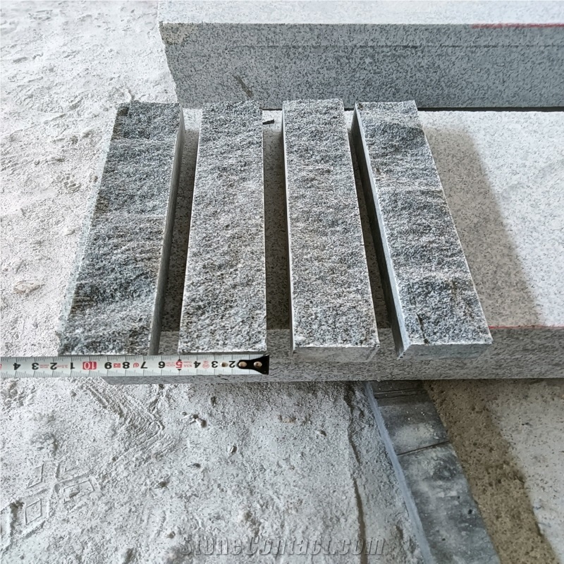 G654 Dark Grey Granite Split Wall Stone