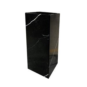 True Natural Marble Pillar Candle Jar Candle Holder