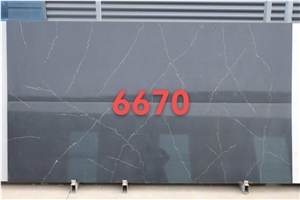 Quartz Calacatta Grey Black Slabs Big Stock Factory Owner