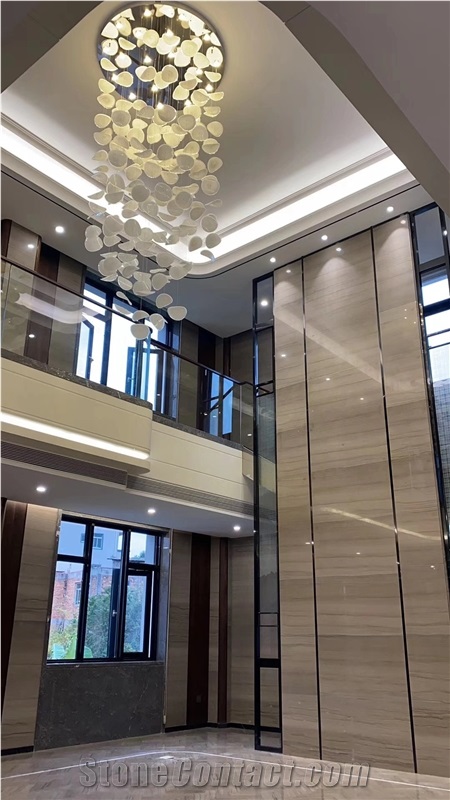 Athens Wood Marble Chinese Wooden Vein Marble Slabs