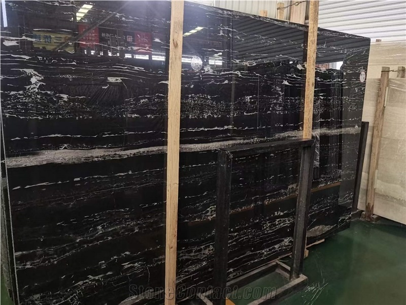 Chinese Marble Silver Dragon Slabs Tiles Floors And Walls