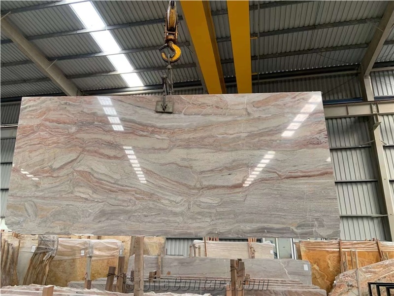 Monica Red Marble Slabs Tiles Red Chinese Marble