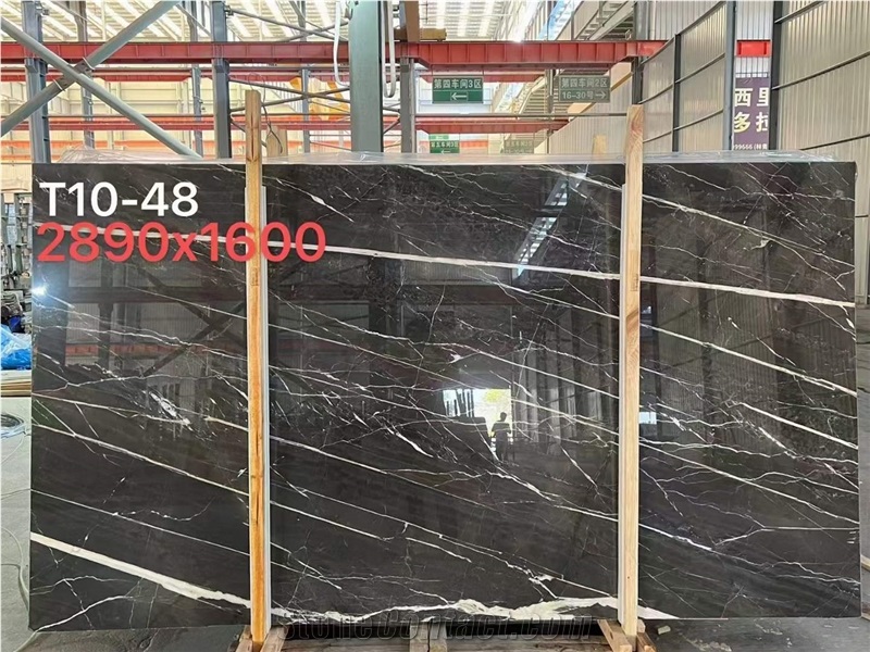 Saint Laurent Chinese Brown Marble Slabs Tiles Cheap Price