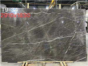 Saint Laurent Chinese Brown Marble Slabs Tiles Cheap Price