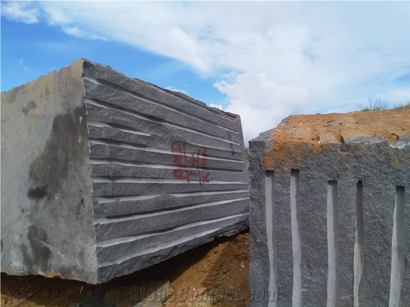Impala Black Granite Blocks