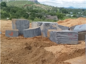 Impala Black Granite Blocks