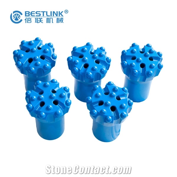 T38 Rock Drilling Spherical Ballistic Threaded Button Bit
