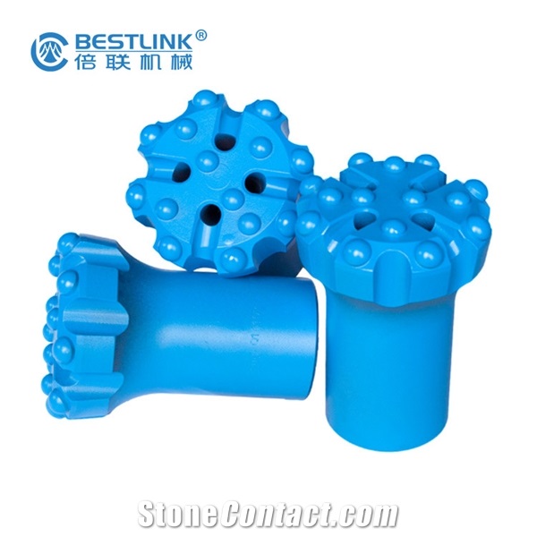 T38 Rock Drilling Spherical Ballistic Threaded Button Bit