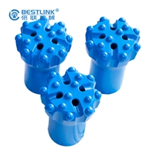 T38 Rock Drilling Spherical Ballistic Threaded Button Bit