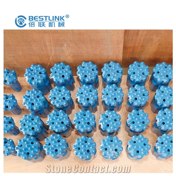 T38 Rock Drilling Spherical Ballistic Threaded Button Bit