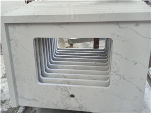 Customized Tops Quartz Stone Countertops Vanity Tops