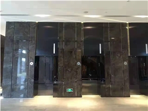 Moon Gray Marble Slabs For The Interior Design