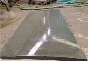 Natural Green Vein Sandstone Flooring Tiles For The Villa
