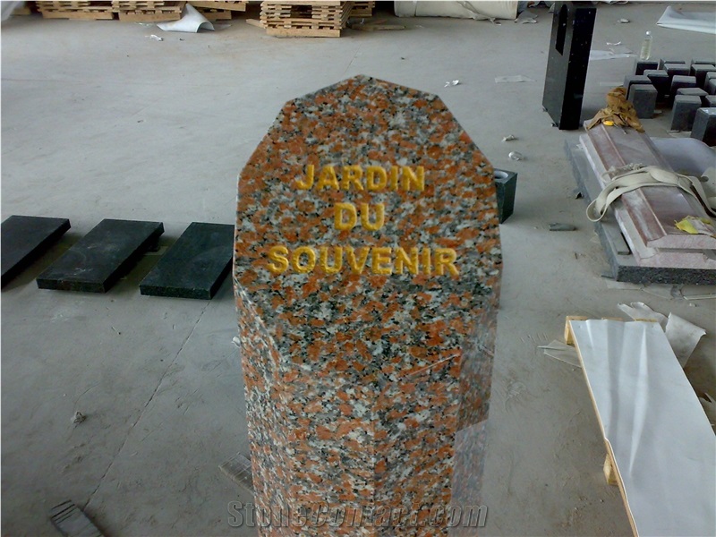 G562  Balustrades, Column, Wall Stone, Stone Handrail