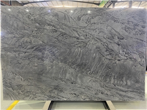 China Shangri-La Grey Marble Polished Slabs