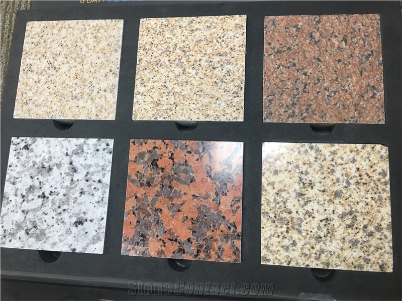 Artificial Granite Paving Tiles Polished Flamed 1~2.5Cm