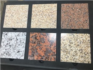 Artificial Granite Paving Tiles Polished Flamed 1~2.5Cm