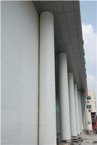 Nano Glass Stone Pure White Slabs Tiles