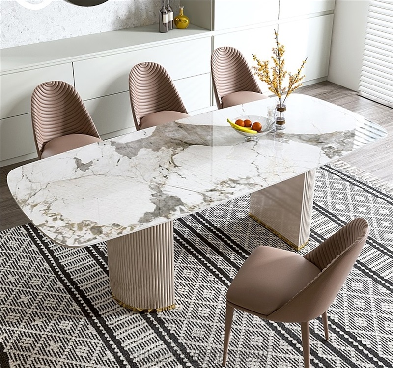 Sintered Stone Coffee Dining Restaurant Table Top