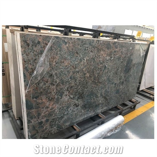 Sintered Stone Pandora Macaubas Amazonite Calacatta  Kitchen Tops