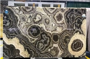 Black Onyx Slabs Tiles For Wall Floor 