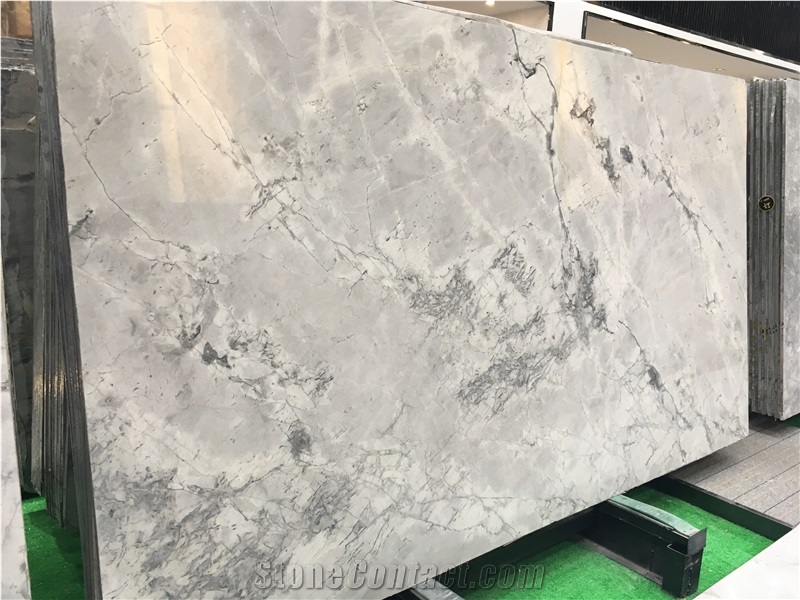 Calacatta Grey Super White Quarzite Slab Tiles