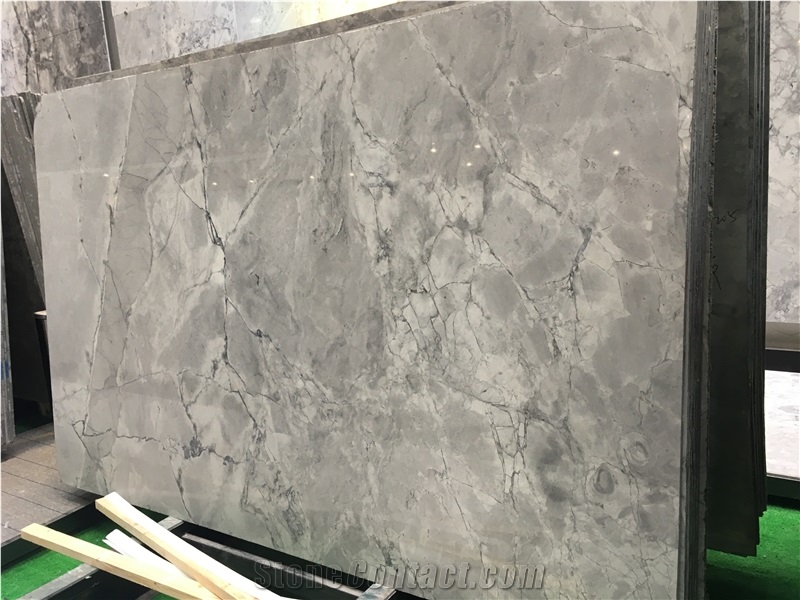 Calacatta Grey Super White Quarzite Slab Tiles