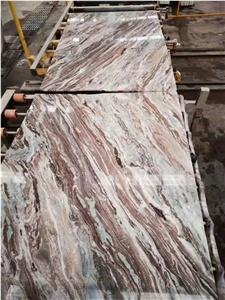 China Natural Marble Multicolor Vanitytop Customize Sink
