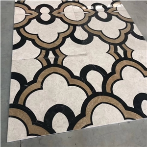 Marble Mosaic Medallion Floor House Design