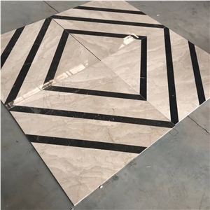 Marble Mosaic Medallion Floor House Design