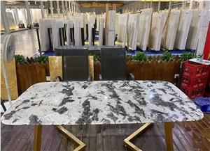 Splendor White Granite Reception Desk Top