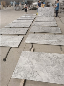 Super White Quartzite Calacatta Grey Marble Countetops