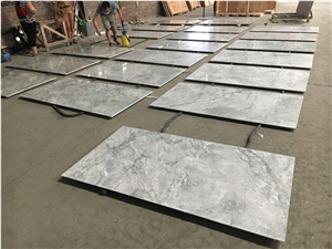 Super White Quartzite Calacatta Grey Marble Countetops